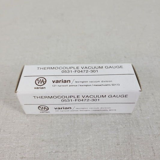 Agilent Varian 0531-F0472-301 Thermocouple Type 0531 Vacuum Preassure Gauge HV