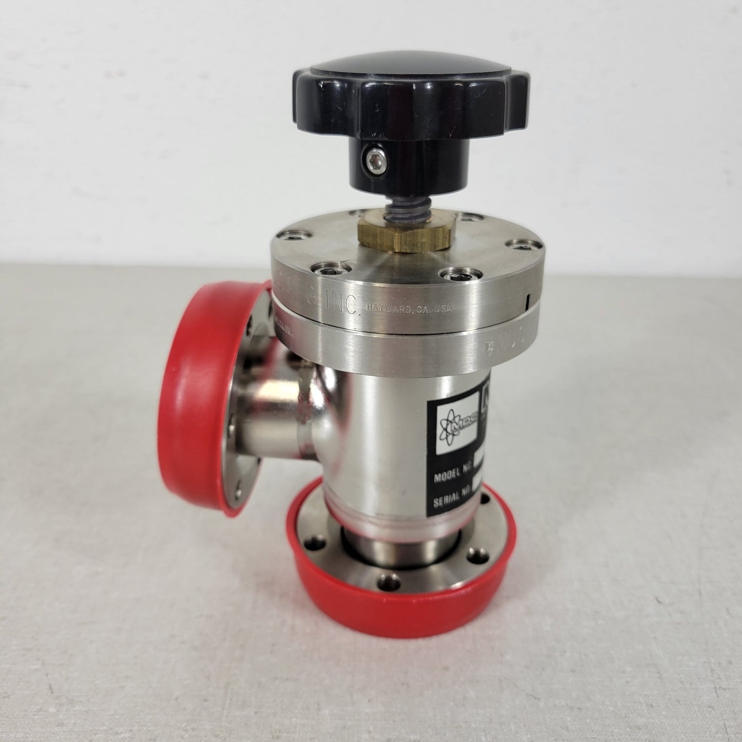 MDC AV-150M Manual Conflat Angle Valve DN35CF 2.74" CF HV UHV Ultra High Vacuum