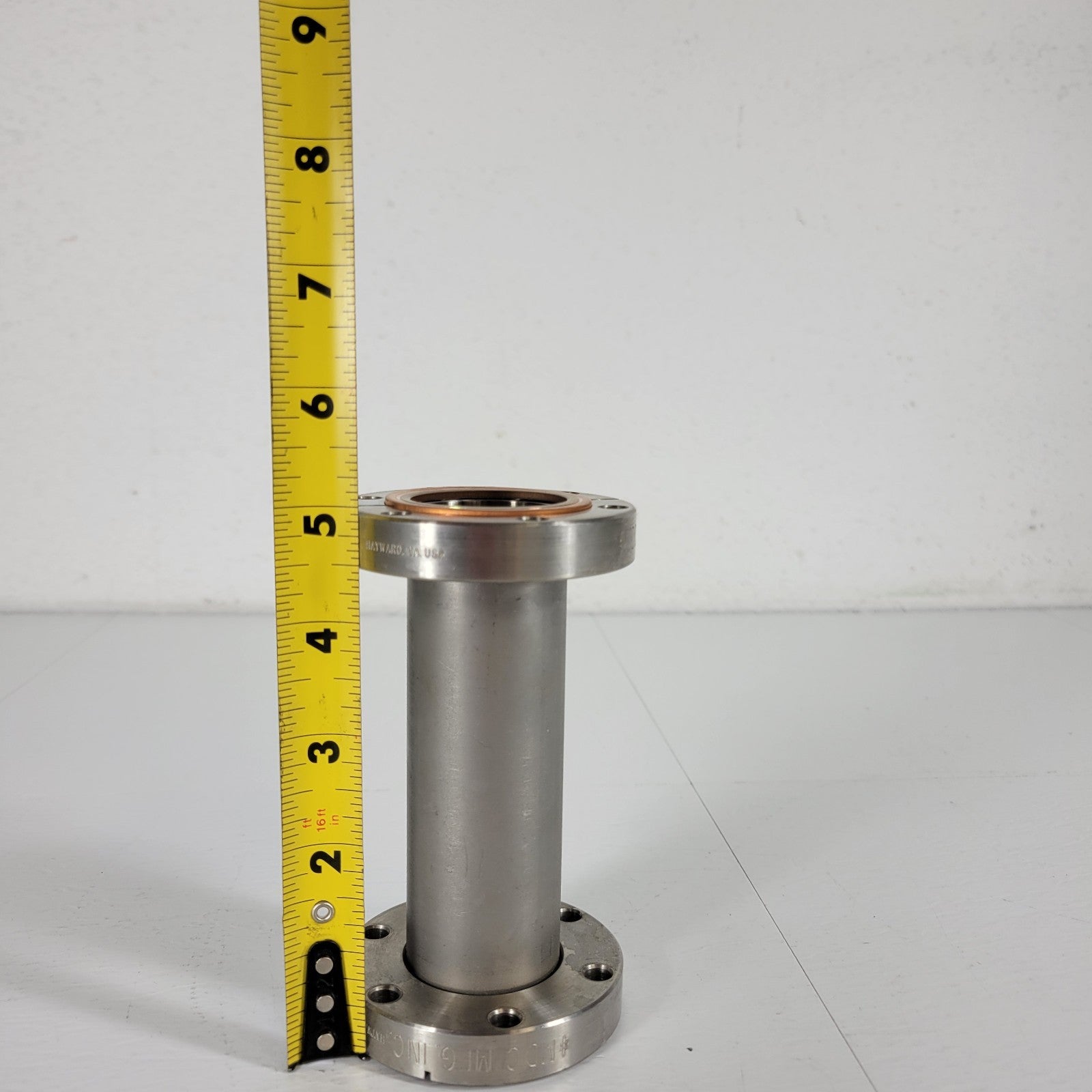 MDC Straight Nipple Flange Conflat DN35CF 2.75