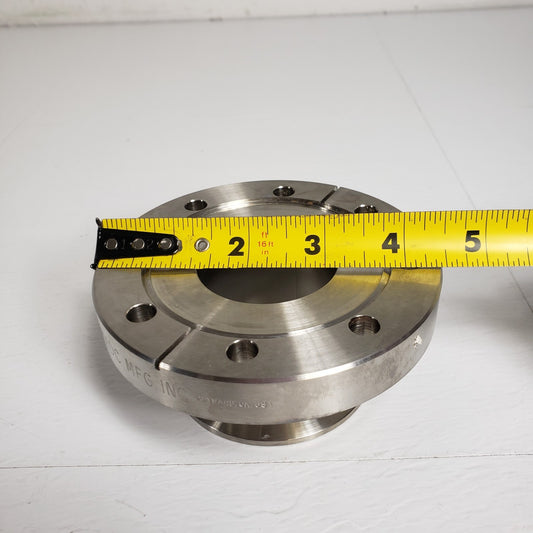 MDC 4.5" CF DN63CF Conflat Adapter to ISO KF50 NW50 High Vacuum Flange 2" Long