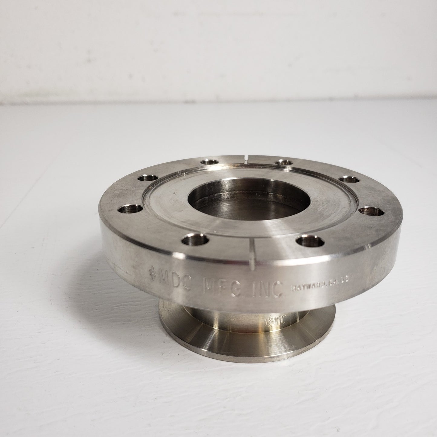 MDC 4.5" CF DN63CF Conflat Adapter to ISO KF50 NW50 High Vacuum Flange 2" Long