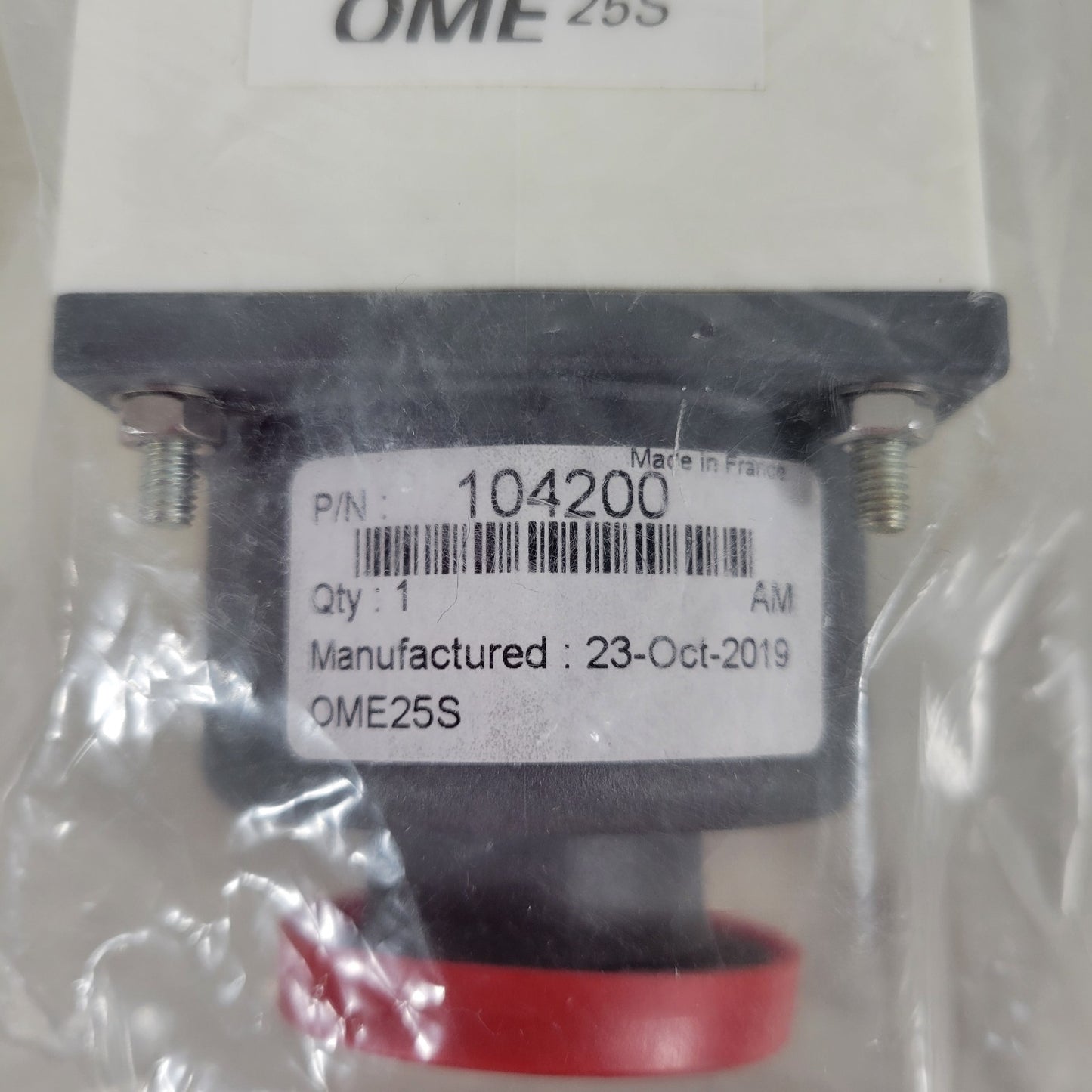 Pfeiffer 104200 OME25S Exhaust Flange Vacuum Oil Mist Separator ISO KF25 NW25