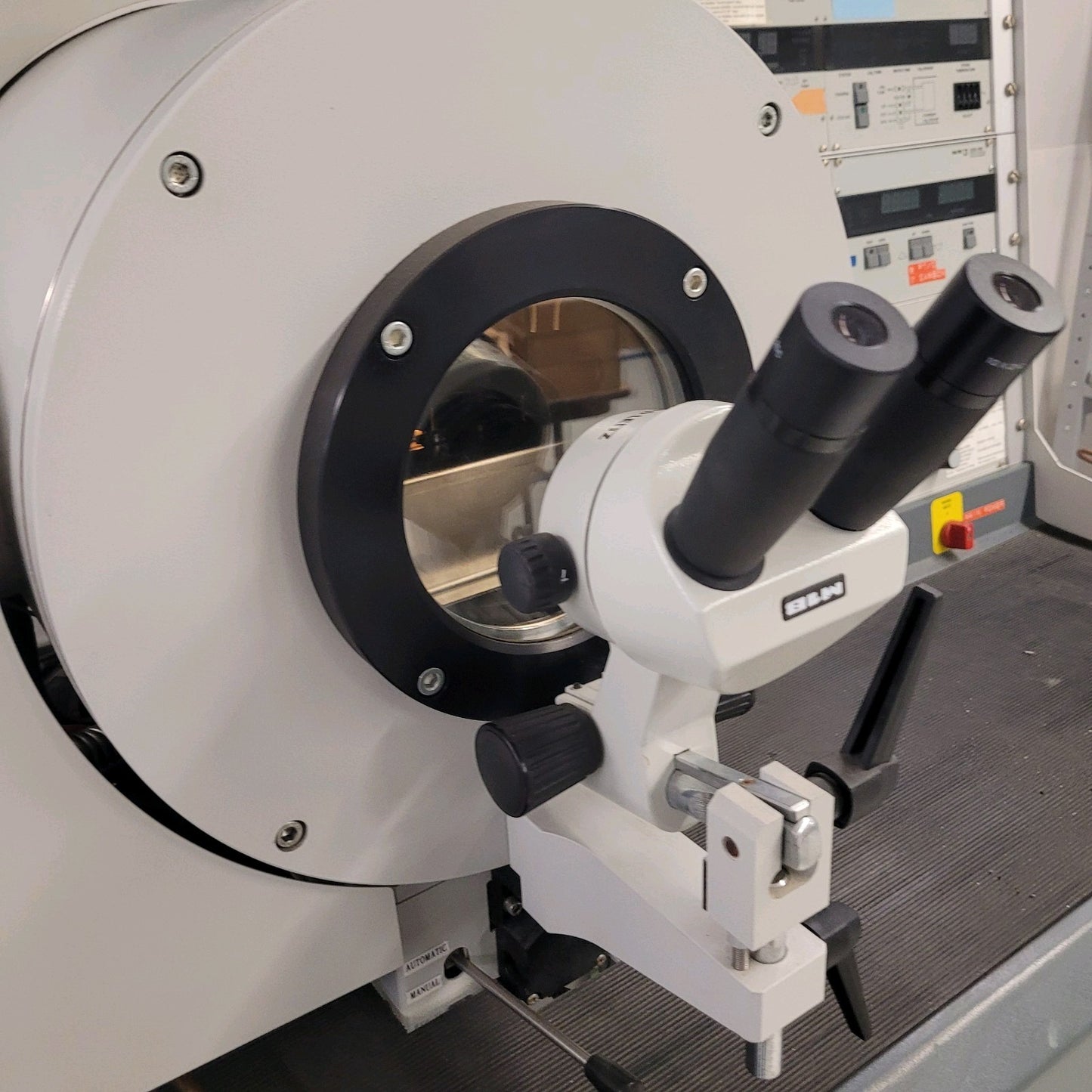 Bal-Tec BAF060 Freeze Fracture Etching Ultra High Vacuum UHV Chamber w/ LN2 Tank
