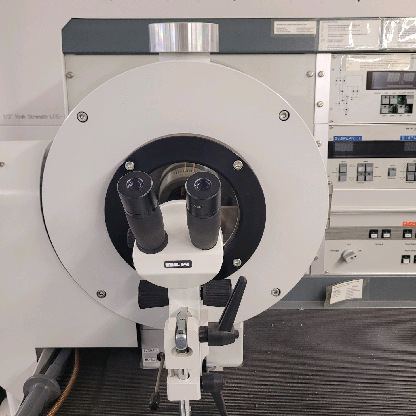 Bal-Tec BAF060 Freeze Fracture Etching Ultra High Vacuum UHV Chamber w/ LN2 Tank