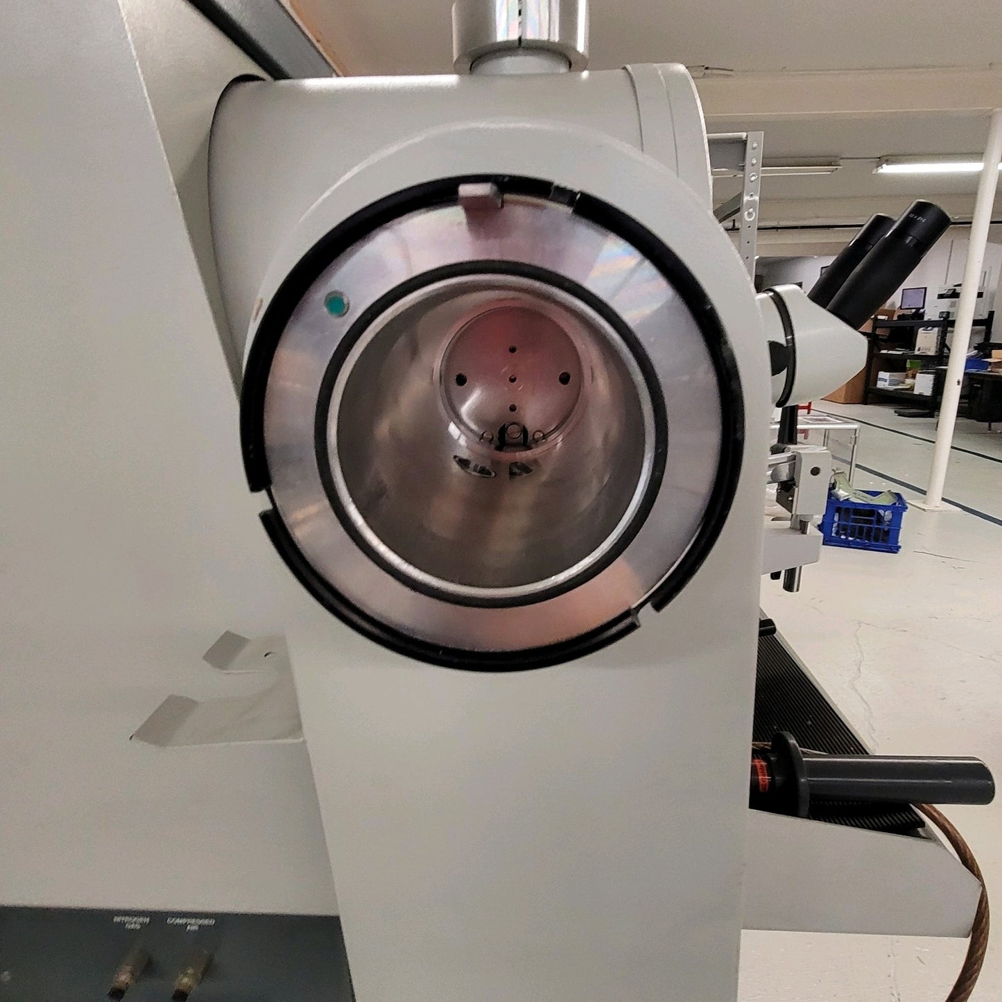 Bal-Tec BAF060 Freeze Fracture Etching Ultra High Vacuum UHV Chamber w/ LN2 Tank