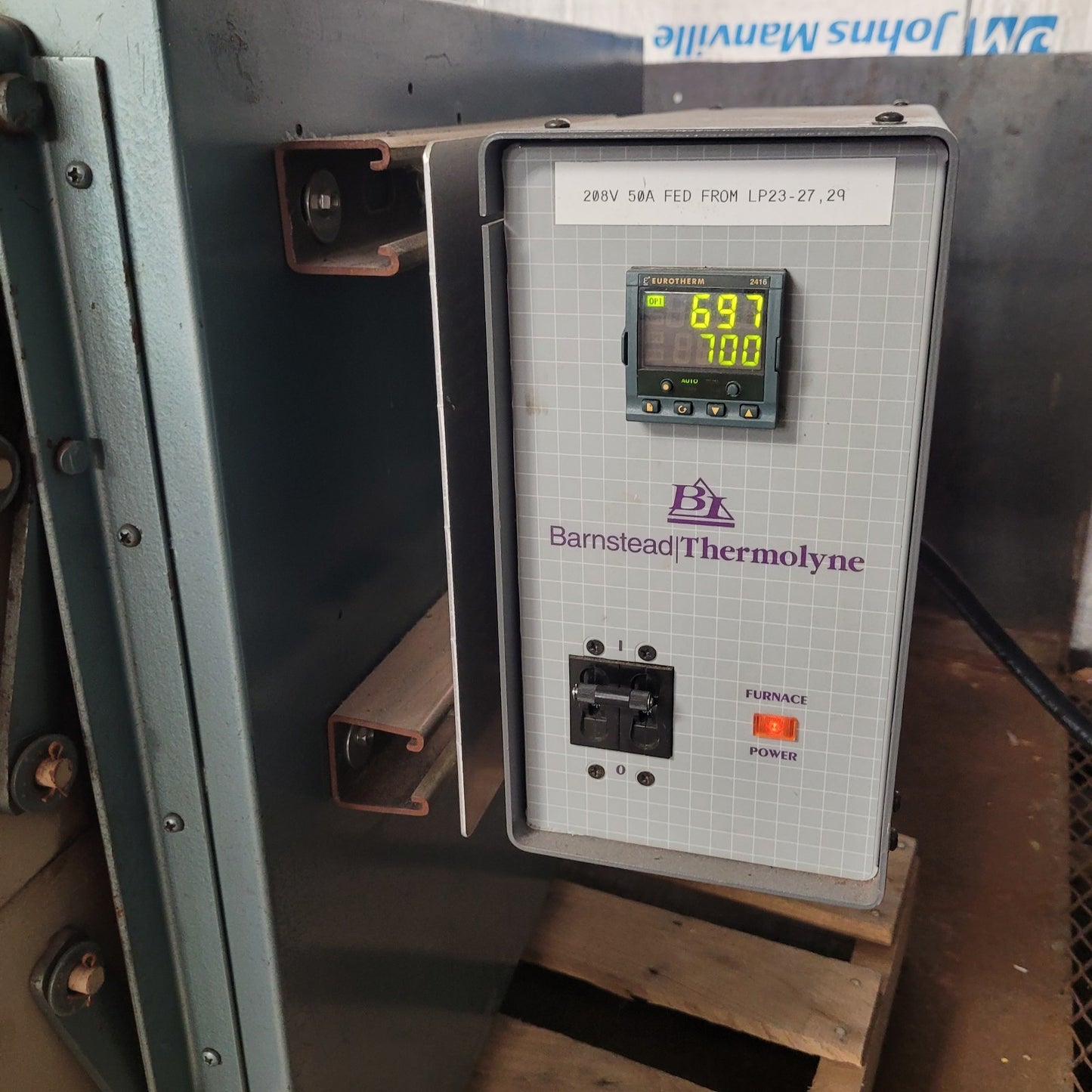 TESTED WORKS Barnstead Thermolyne F-A1740-1 Muffle Furnace 220V Thermostat 3216