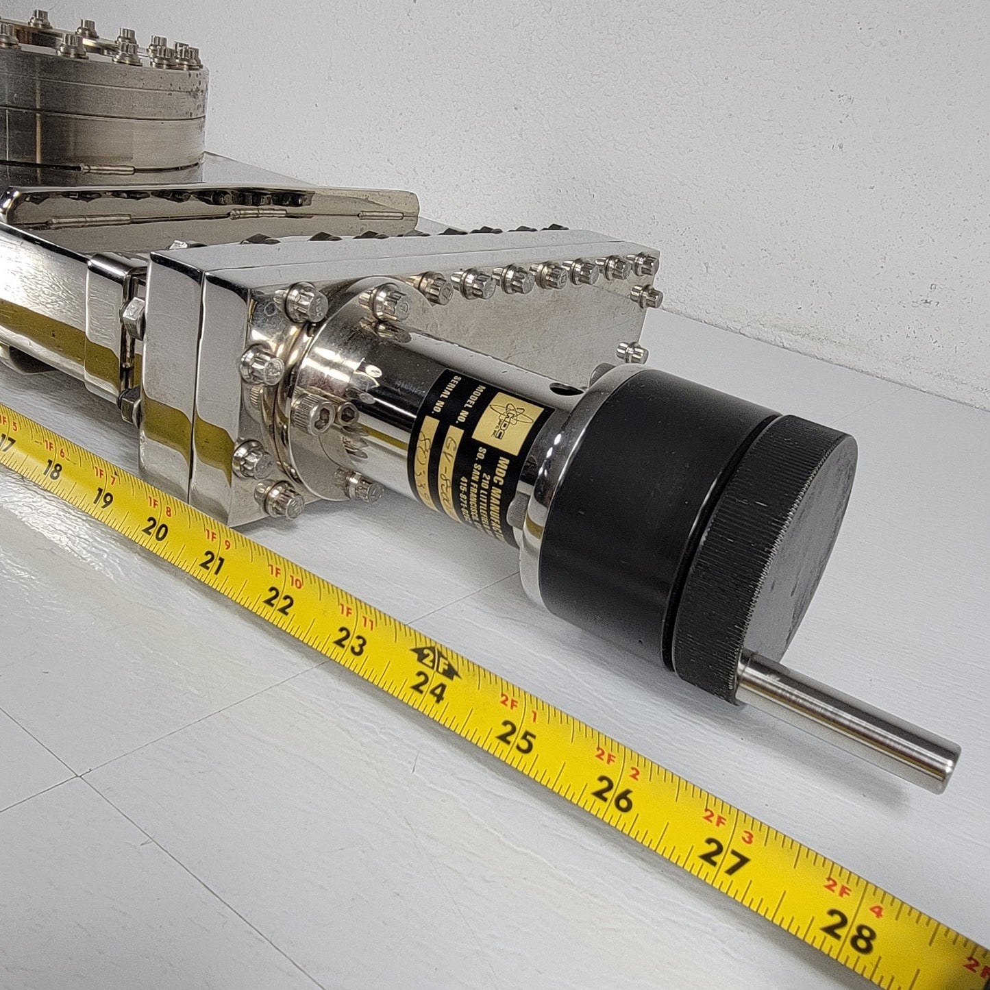 MDC GV-8000M Manual Gate Valve DN200CF 10" CF Conflat Flanges High Vacuum UHV