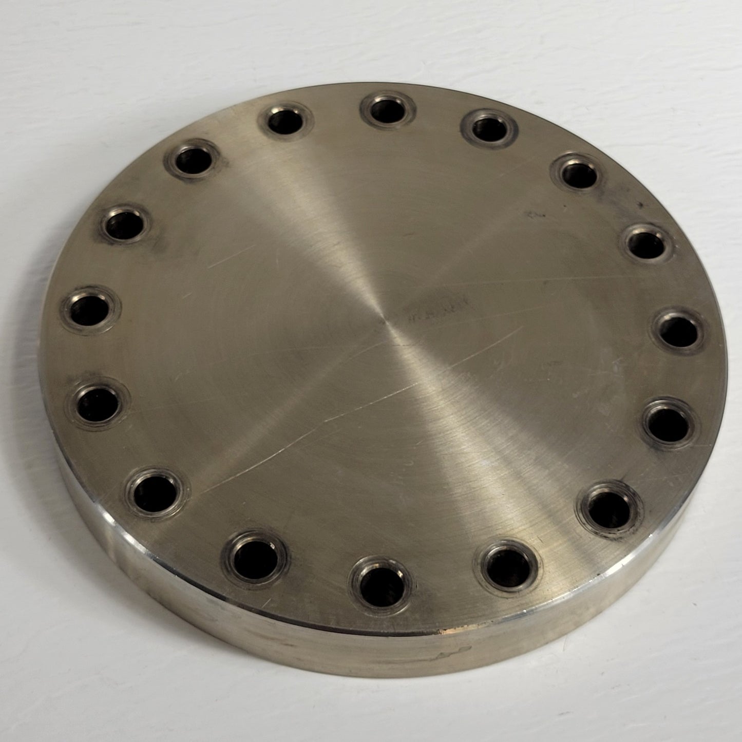 DN100CF 6" CF Blank Conflat Flange Non-Rotatable SS High Vacuum Knife Edge Seal