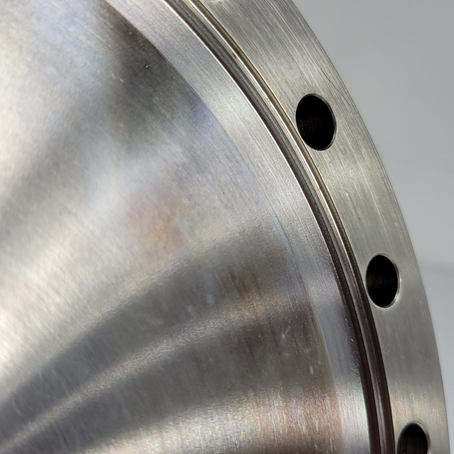 Huntington Labs 8" CF DN160CF Blank Flange Non-Rotatable SS Conflat High Vacuum