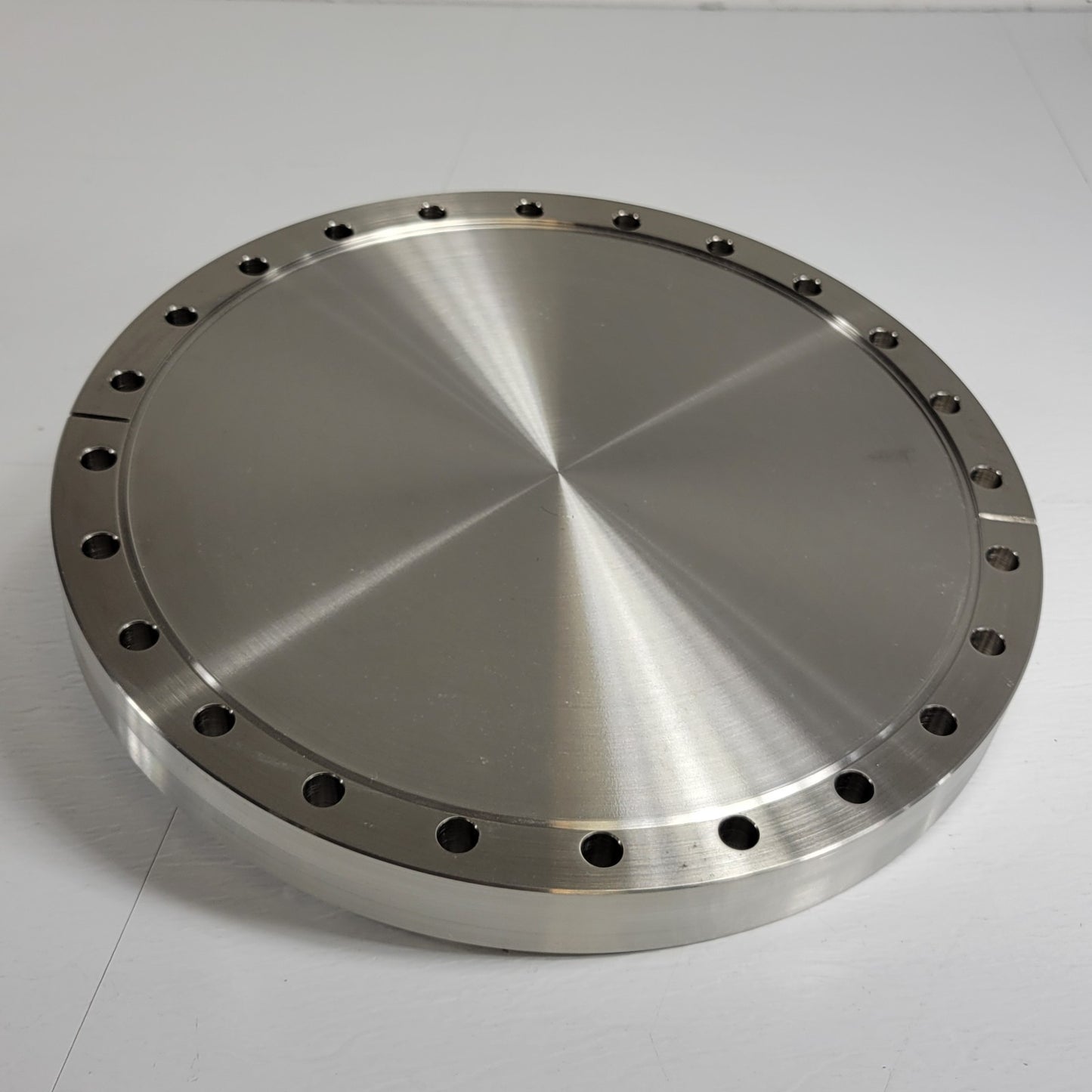 MKS DN200CF 10" CF Blank Flange Non Rotatable Conflat High Vacuum Knife Edge