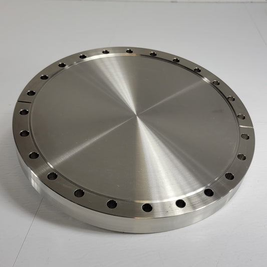 MKS DN200CF 10" CF Blank Flange Non Rotatable Conflat High Vacuum Knife Edge