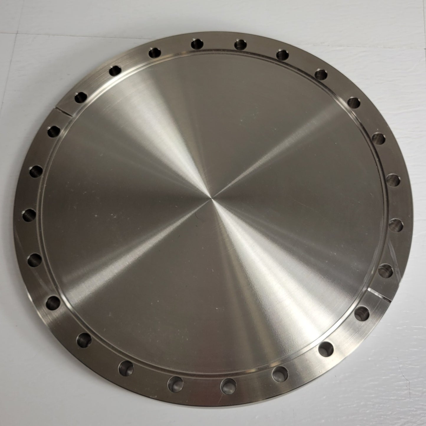 MKS DN200CF 10" CF Blank Flange Non Rotatable Conflat High Vacuum Knife Edge