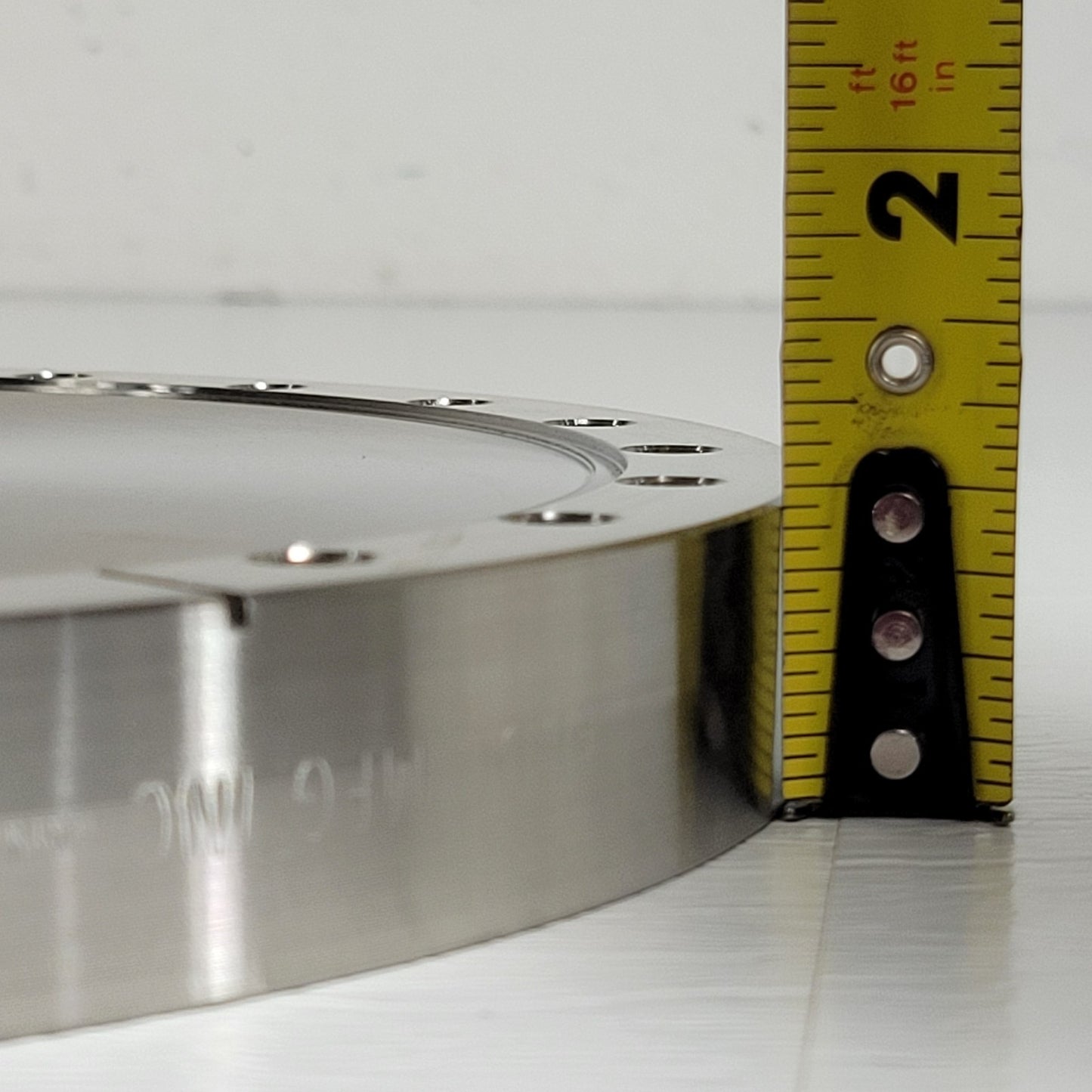 MKS DN200CF 10" CF Blank Flange Non Rotatable Conflat High Vacuum Knife Edge