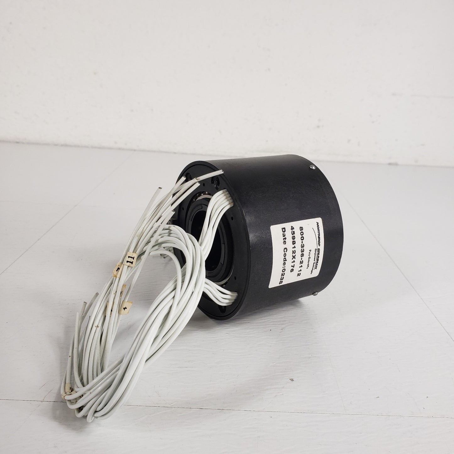 Northrop Grumman Through-Bore Slip Ring 459812x176 12 Way 1-1/2" Bore Moog