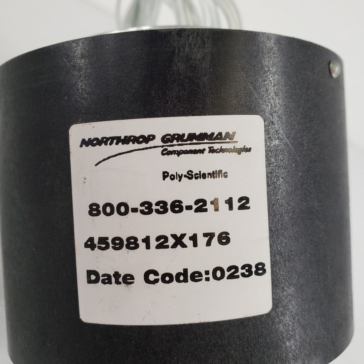 Northrop Grumman Through-Bore Slip Ring 459812x176 12 Way 1-1/2" Bore Moog