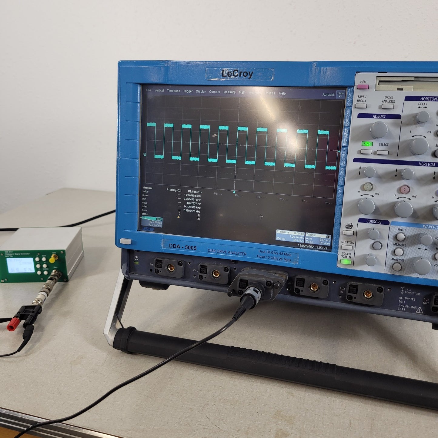 TESTED LeCroy DDA-5005 XL 5GHz Oscilloscope Quad-Channel 10GS/s Upgraded to SSD
