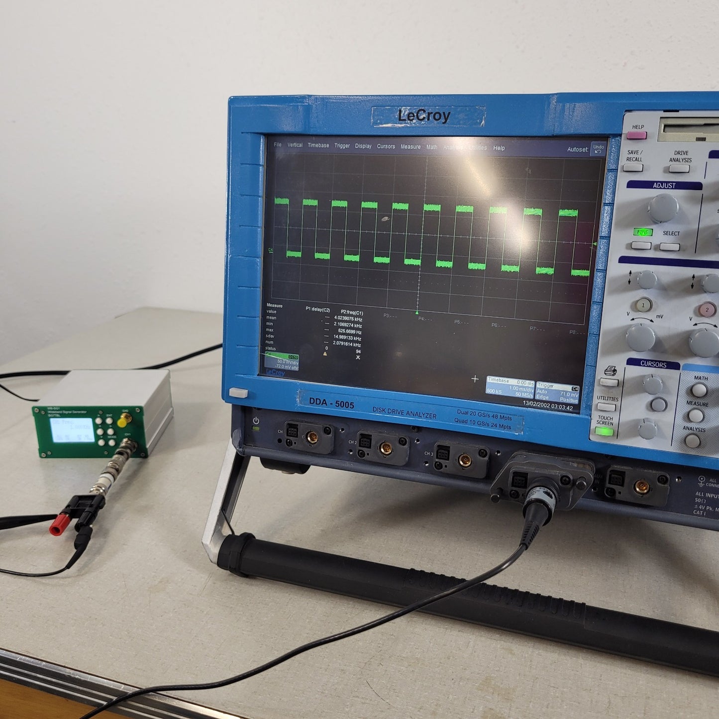TESTED LeCroy DDA-5005 XL 5GHz Oscilloscope Quad-Channel 10GS/s Upgraded to SSD