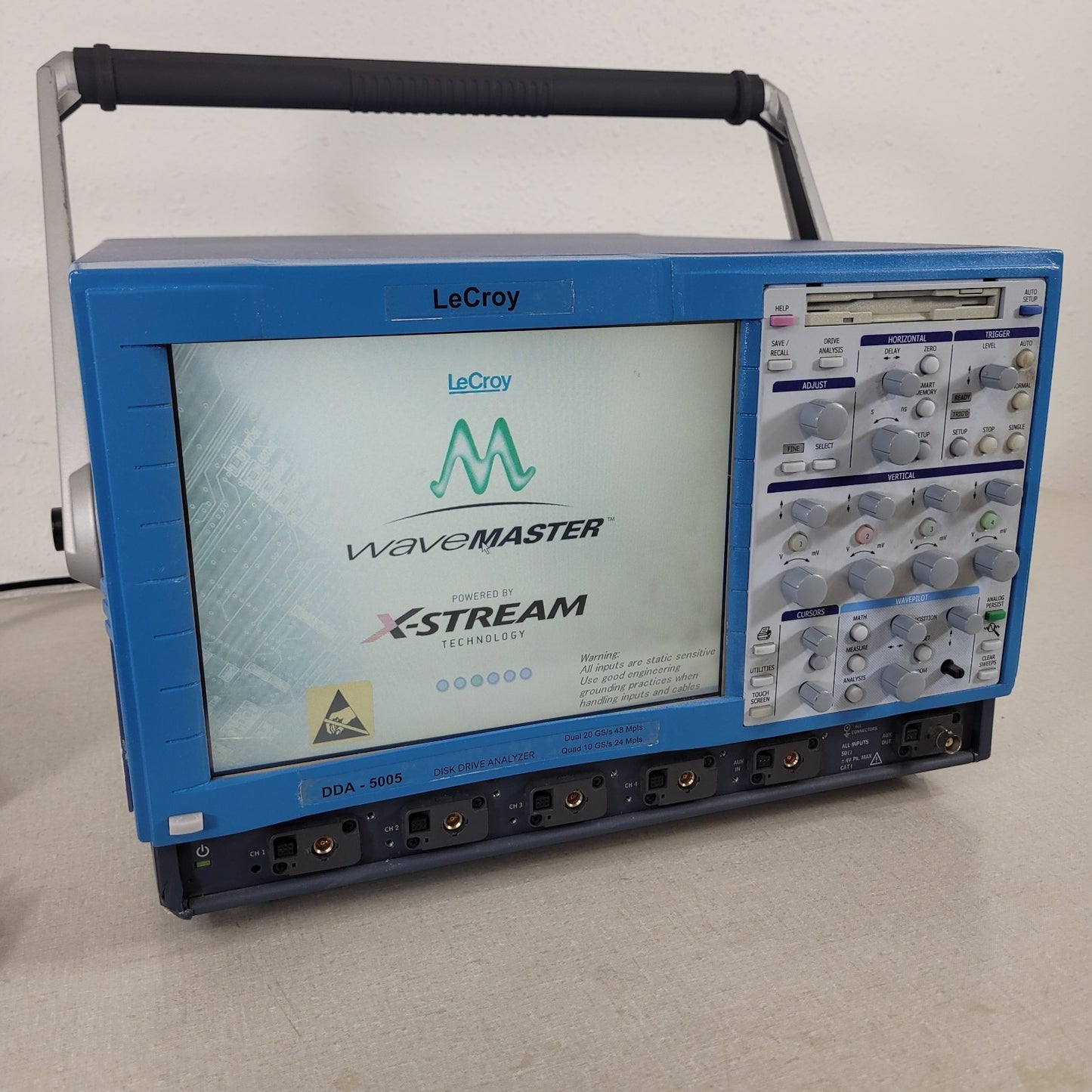TESTED LeCroy DDA-5005 XL 5GHz Oscilloscope Quad-Channel 10GS/s Upgraded to SSD