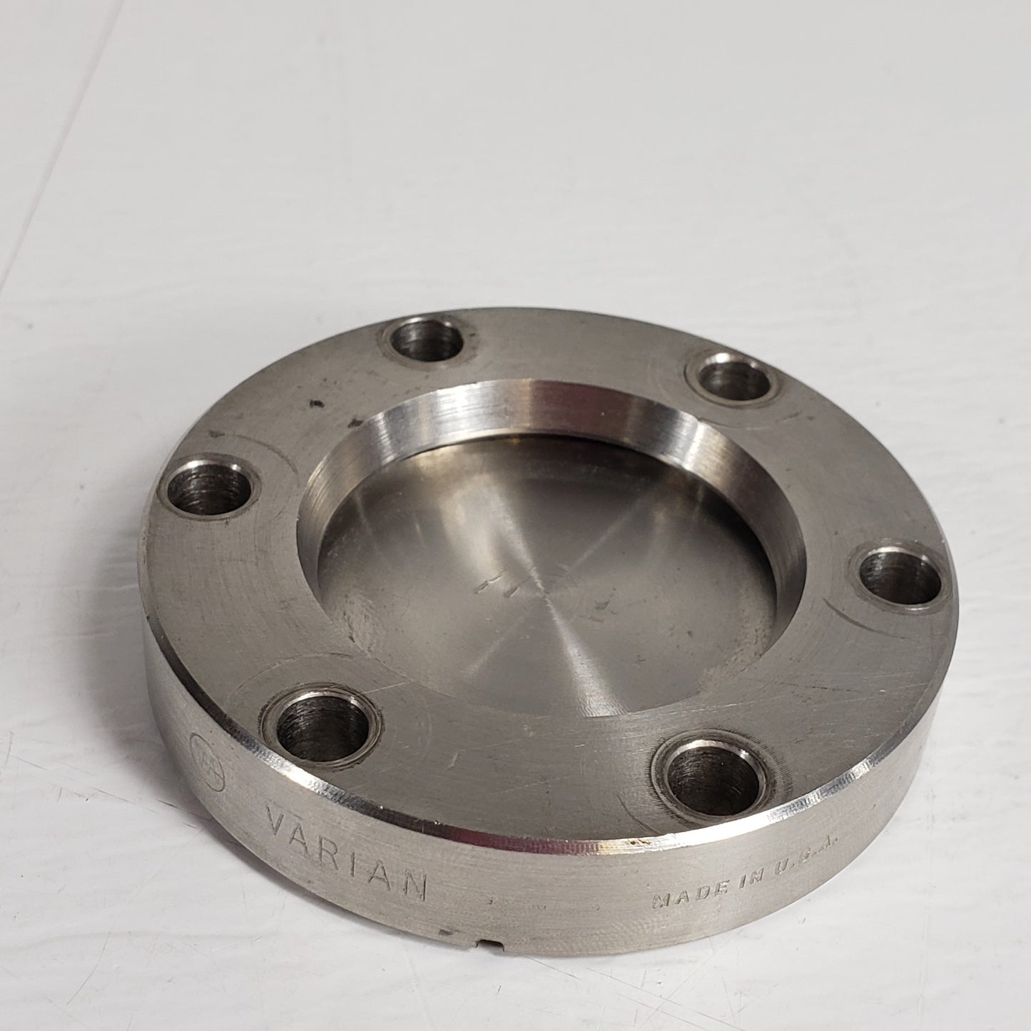 DENTED KNIFE EDGE Varian 2.75" CF DN35CF Rotatable Conflat Blank Flange