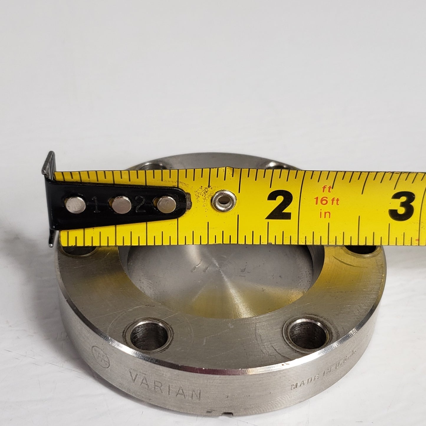 DENTED KNIFE EDGE Varian 2.75" CF DN35CF Rotatable Conflat Blank Flange