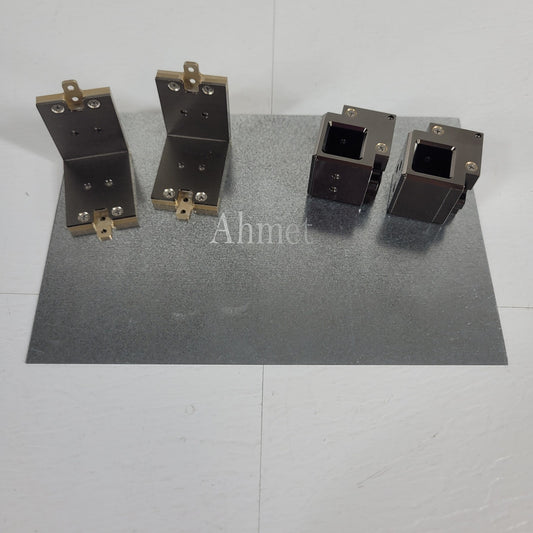 Lab Magnetic Bracket Assembly Machine Milled Steel Right Angle Cube 114743 Ahmet