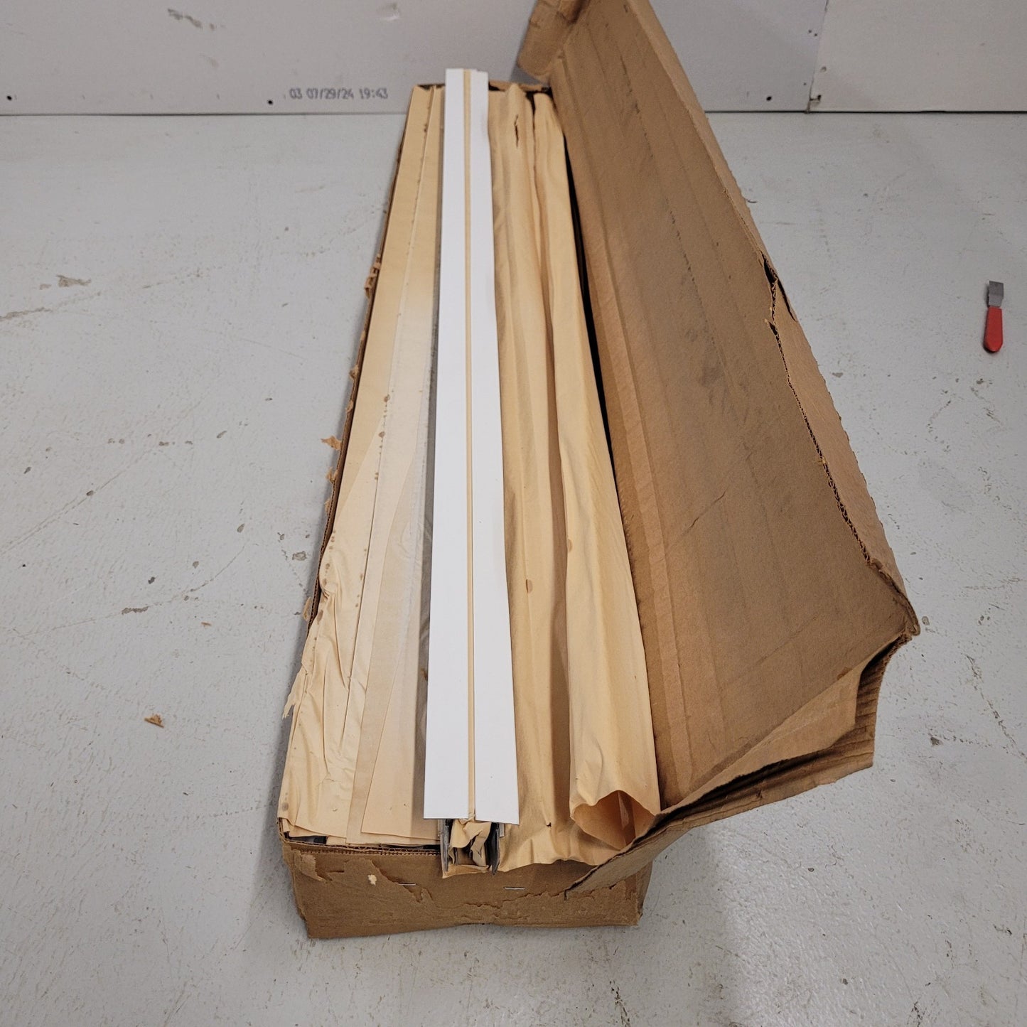 Armstrong Super White 4' Drop Ceiling Cross Tee Grid System Box Of 60 Pieces