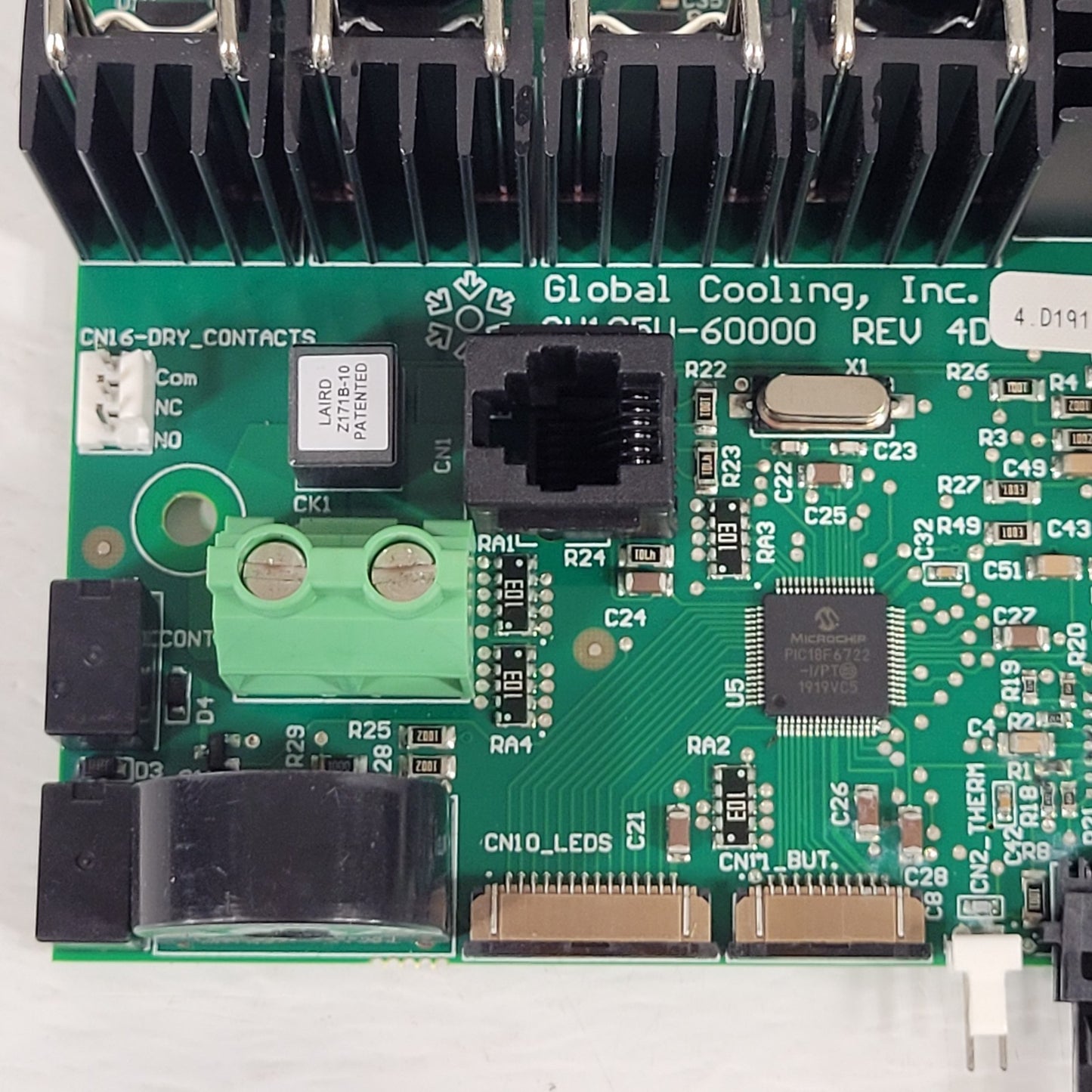 NOT WORKING Stirling Ultracold Circuit Board ULT25NEU SU105U-60000 Rev 4D PCB