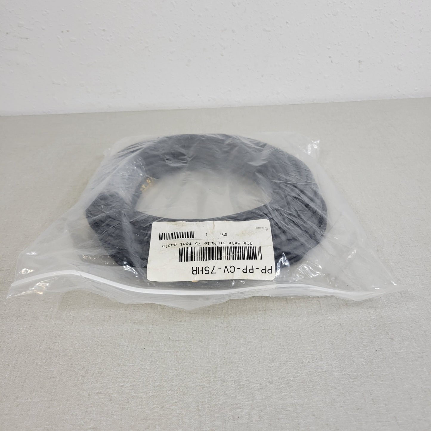Comprehensive PP-PP-CV-75HR  AV/IT Plenum RCA Male to Male 75' Gold Plated Cable