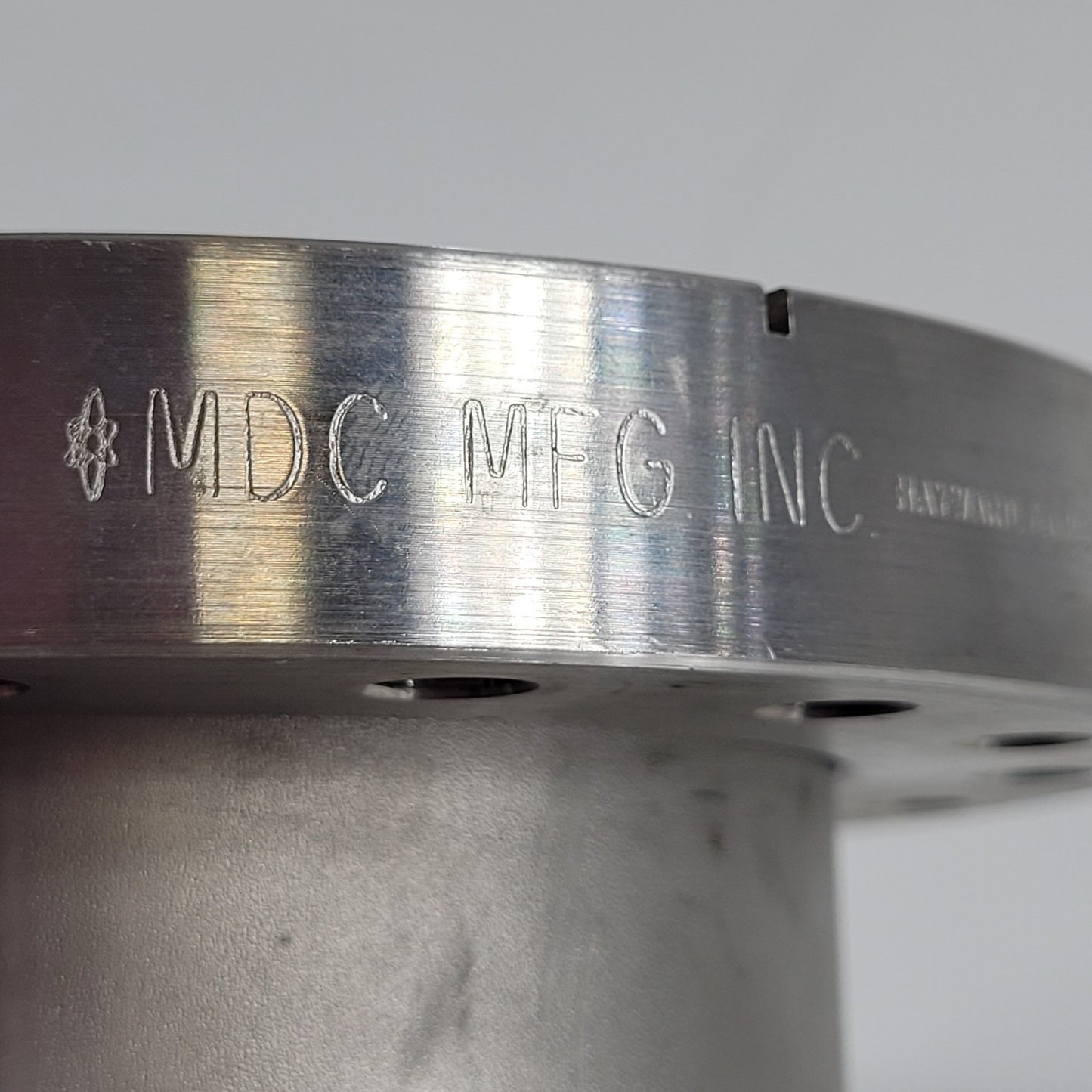 MDC Conflat DN100CF 6" To ISO-K 100 Nipple High Vacuum Non-Rotatable Flanges SS