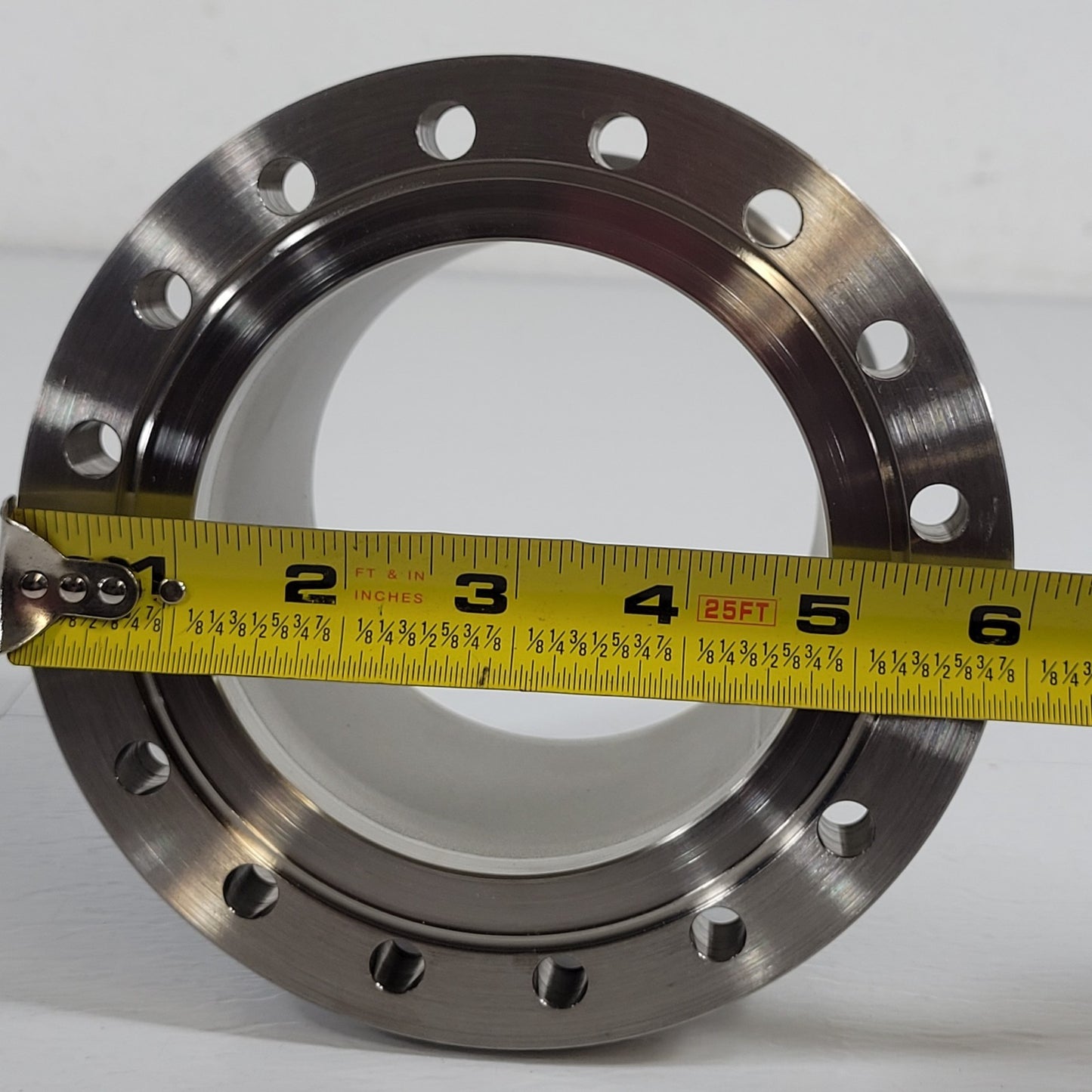 MDC Conflat DN100CF 6" To ISO-K 100 Nipple High Vacuum Non-Rotatable Flanges SS