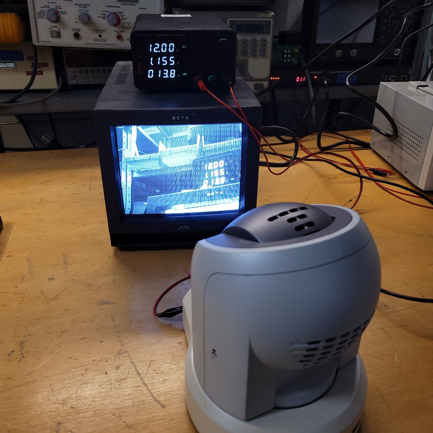 TESTED WORKS Sony BRC-300 Color Video Camera BNC Video Output Black/White PT