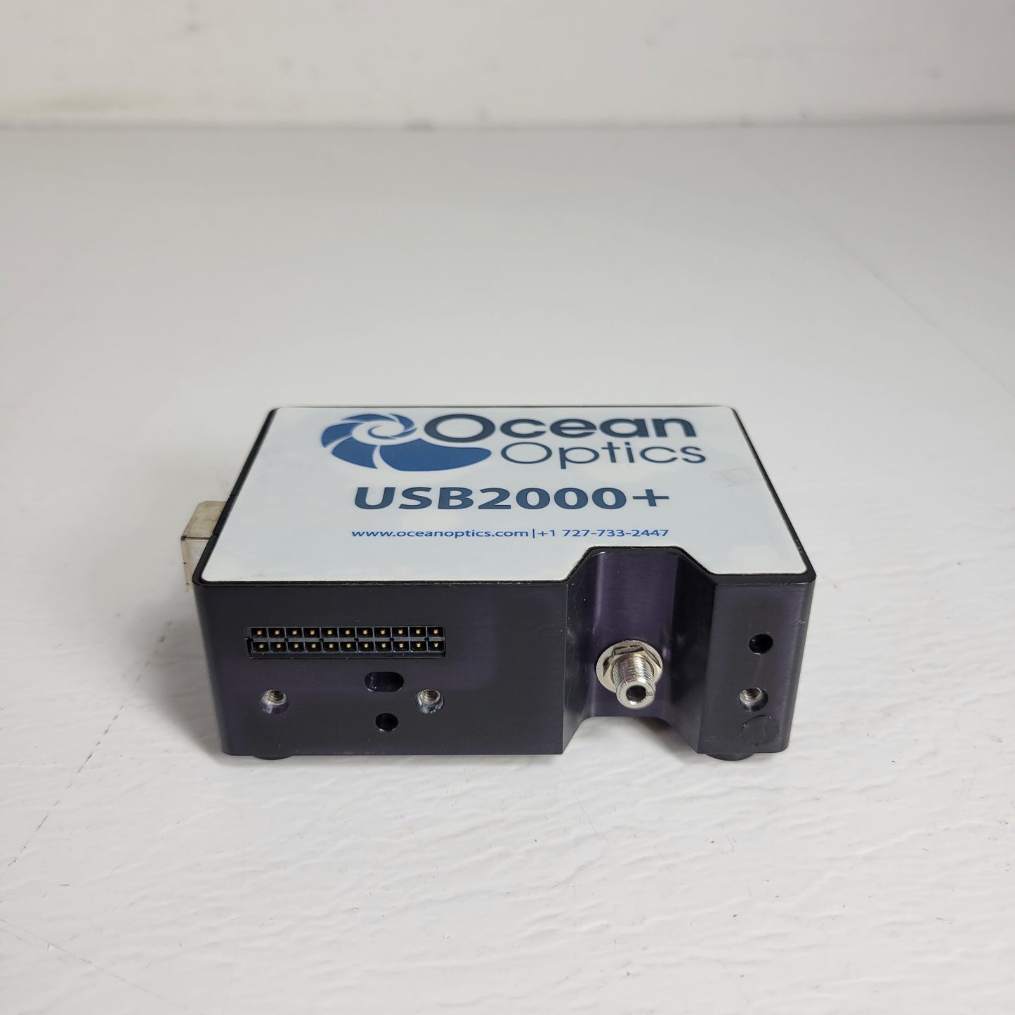 TESTED WORKS Ocean Optics USB2000+ Miniature Fiber Optic Spectrometer 340-1024nm