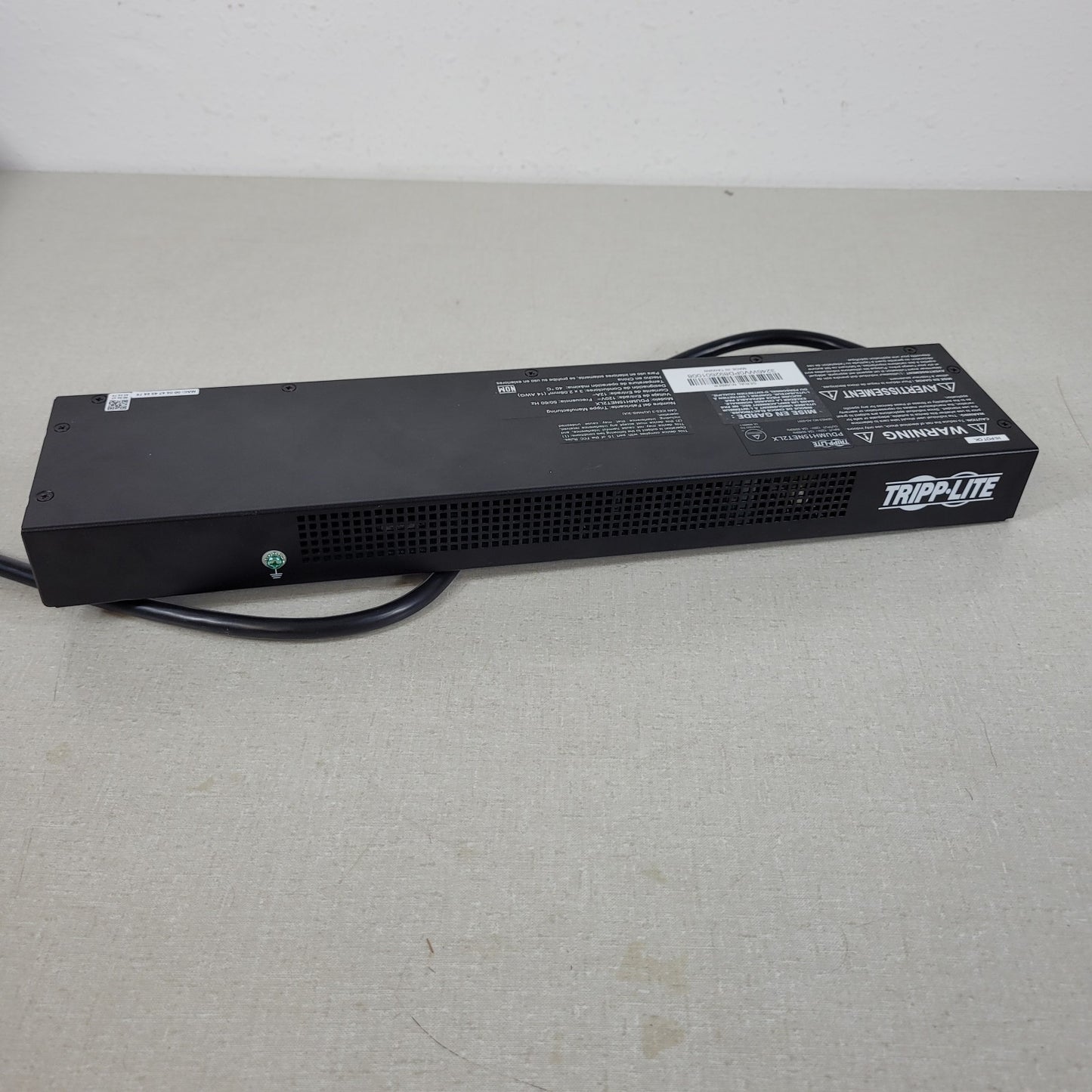 Tripp-Lite PDUMH15NET2LX 120V x 8 Power Distribution Unit PDU Load LAN Monitor