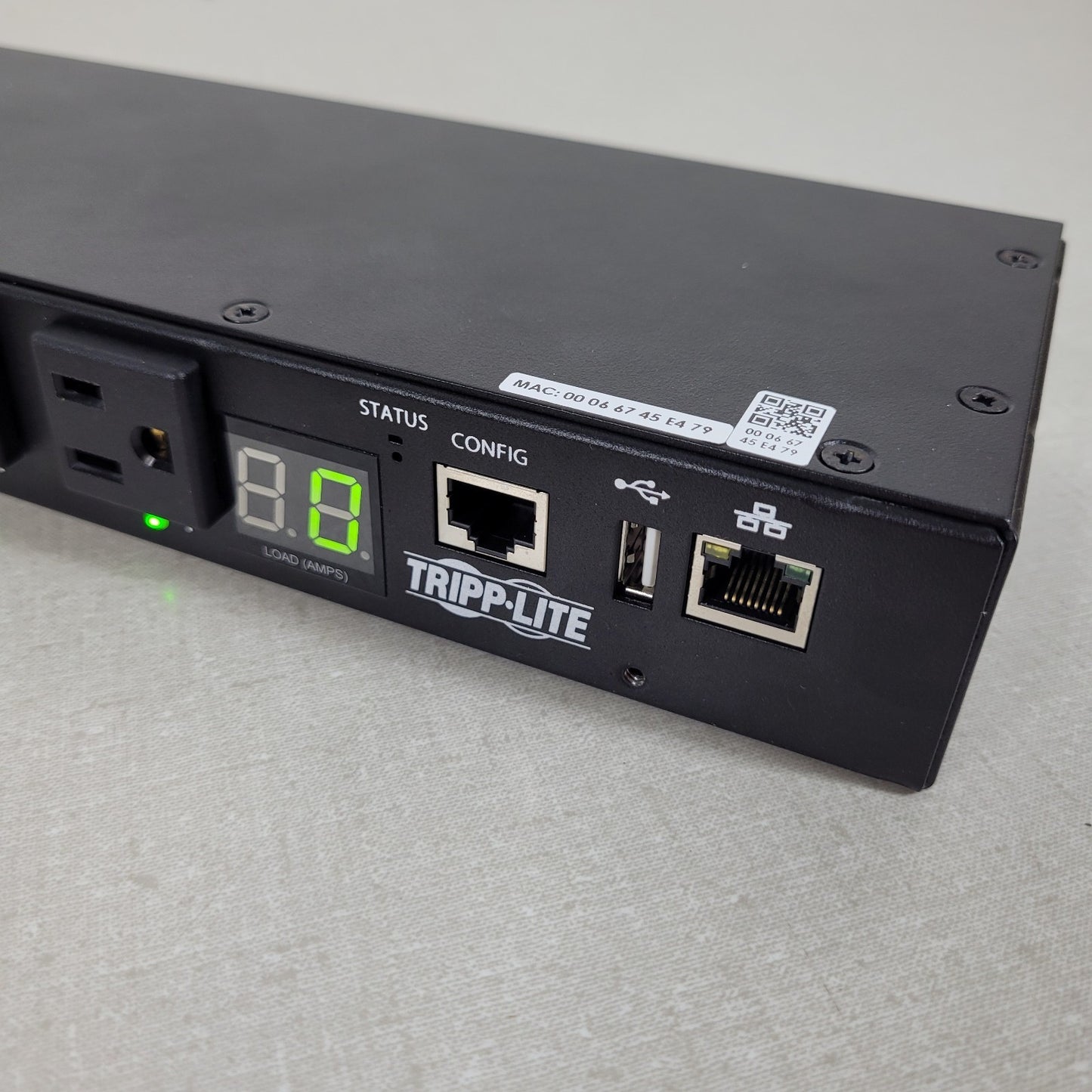 Tripp-Lite PDUMH15NET2LX 120V x 8 Power Distribution Unit PDU Load LAN Monitor