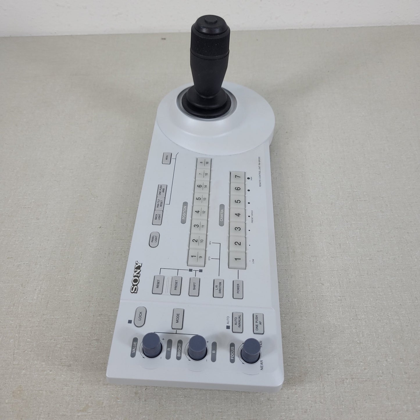 TESTED Sony RM-BR300 Remote for Automatic Moving Camera Joystick Multi Output