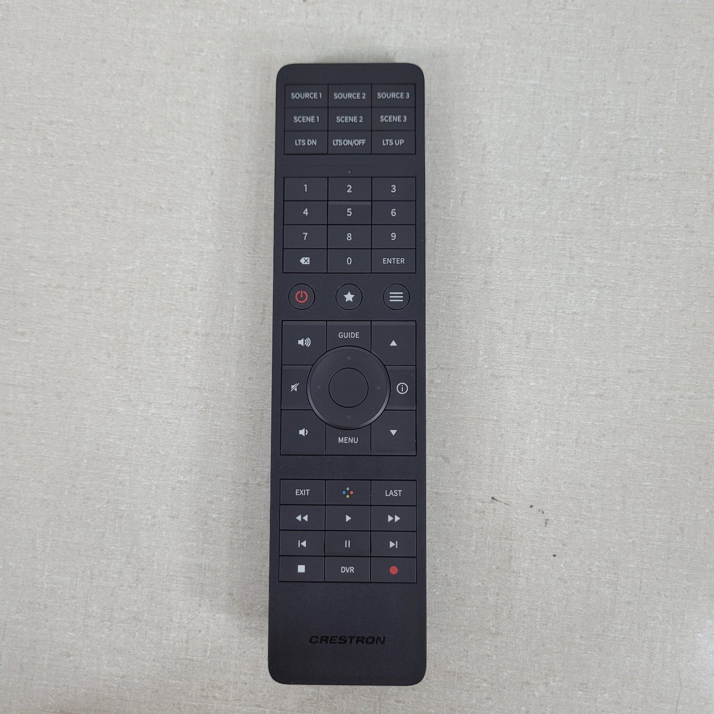 Crestron HR-310 Handheld Remote infiNET EX Customizable Engraved Button Infrared