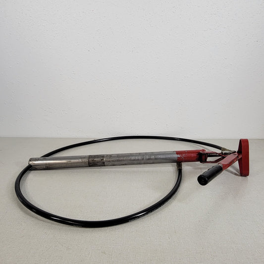 Vintage Hand-Pump Grease Gun Missing Bottom Tube Holder