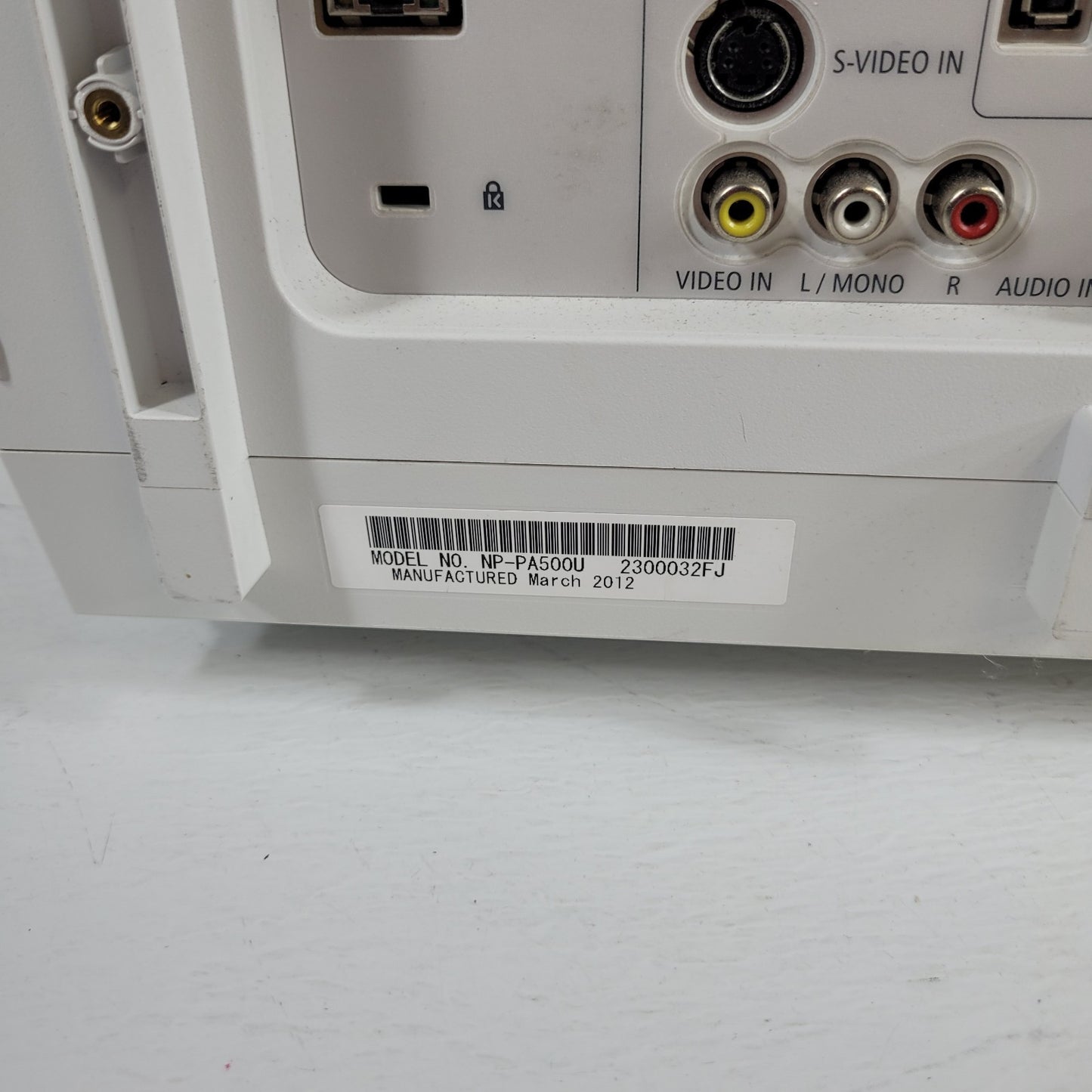 *PARTS* NEC NP-PA500U Projector For Parts Does Not Work Power & Status Flashing
