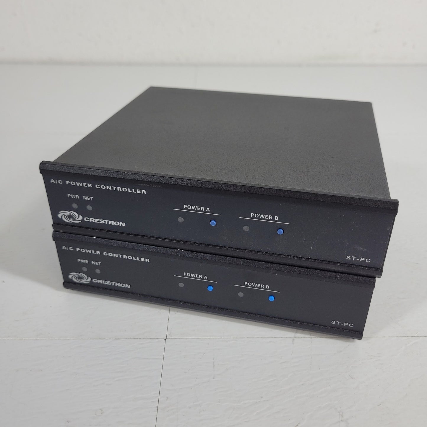 *PARTS* 2x Crestron ST-PC Dual AC Power Control Module *CUT POOWER CORD* STPC