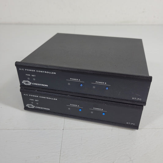 *PARTS* 2x Crestron ST-PC Dual AC Power Control Module *CUT POOWER CORD* STPC