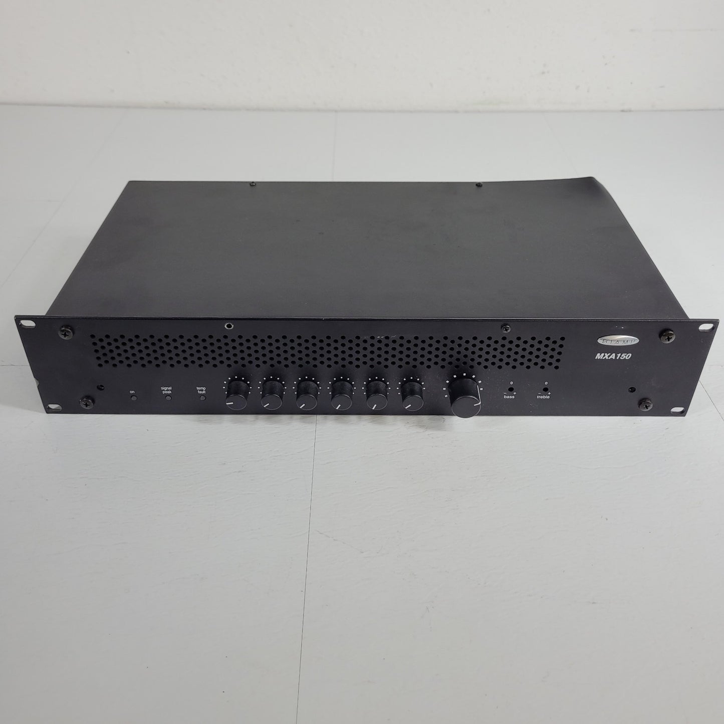*PARTS* Biamp MXA150 6-Channel Audio Mixer Amplifier Physical Damage No Power On