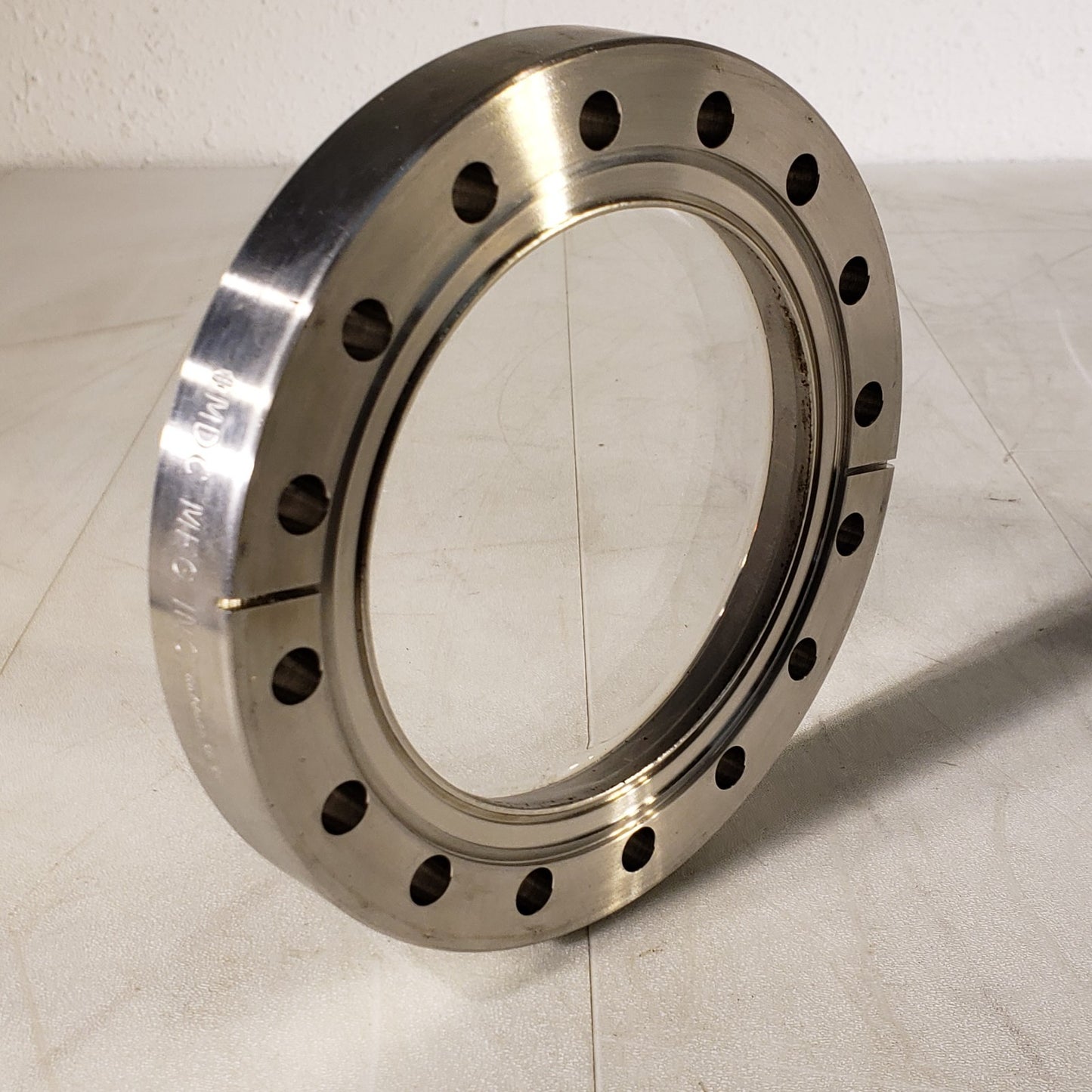 MDC 6" CF Conflat Glass Viewport DN100CF 100CF 4" Port Hole Diameter High Vacuum