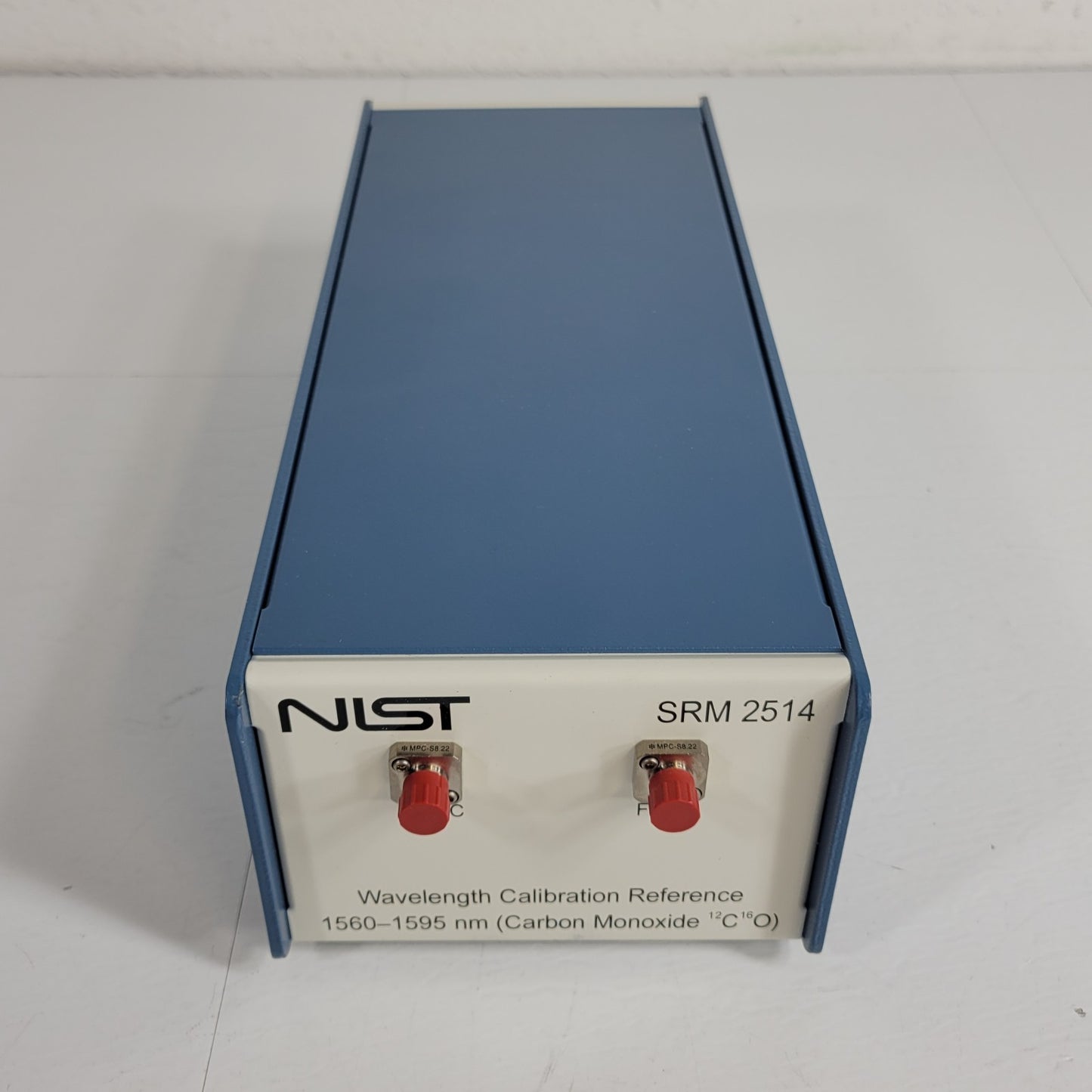 NIST SRM-2514 Wavelength Calibration Reference 1560-1595nm Carbon Monoxide Lines