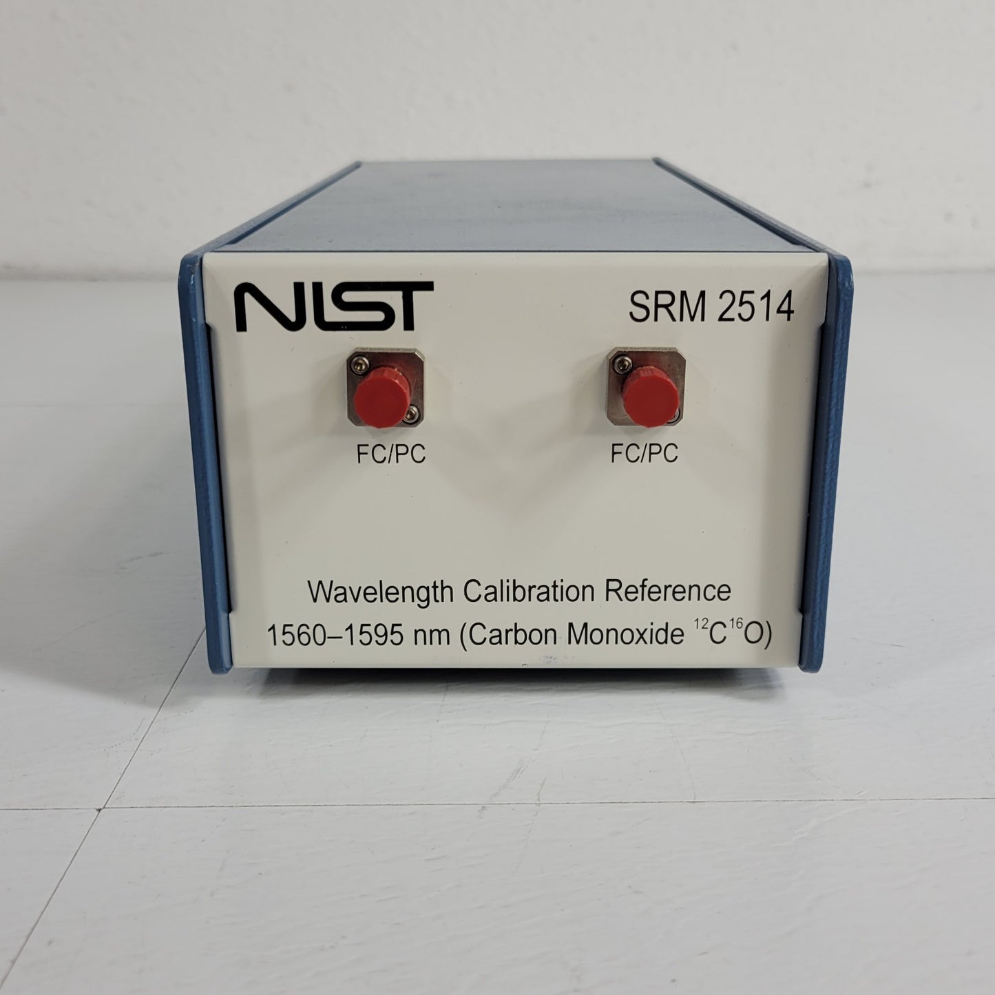 NIST SRM-2514 Wavelength Calibration Reference 1560-1595nm Carbon Monoxide Lines