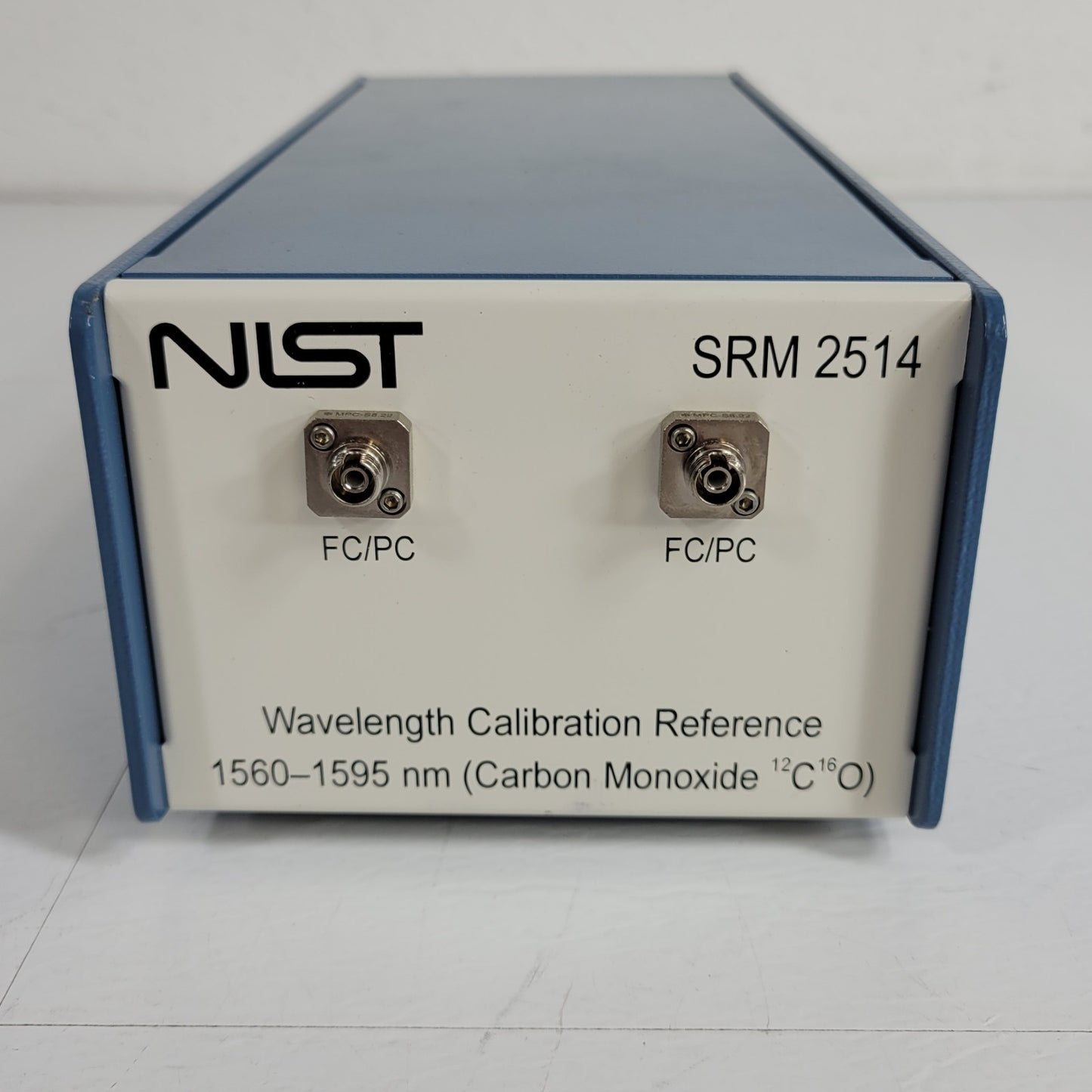 NIST SRM-2514 Wavelength Calibration Reference 1560-1595nm Carbon Monoxide Lines