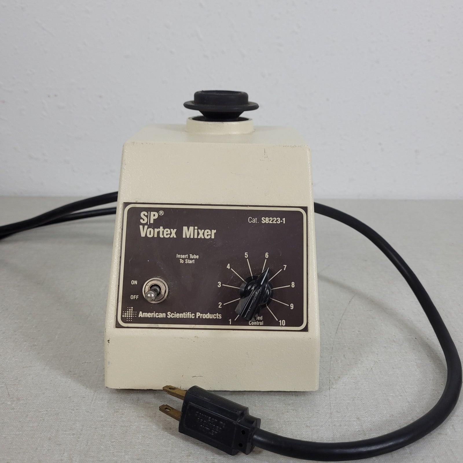Vortex Works TESTED WORKS SP Vortex Mixer S8223-1 American Scientific Products ASP ...