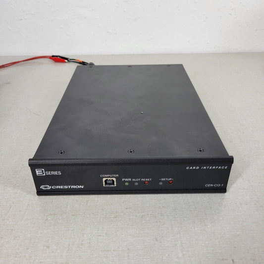 Crestron CEN-CI3-1 Card Interface Chassis 1 slot w/ C3COM-3 Control Card