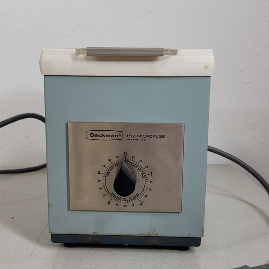 Tested Works Beckman 152A Lab Laboratory Microfuge Centrifuge Tube Spin
