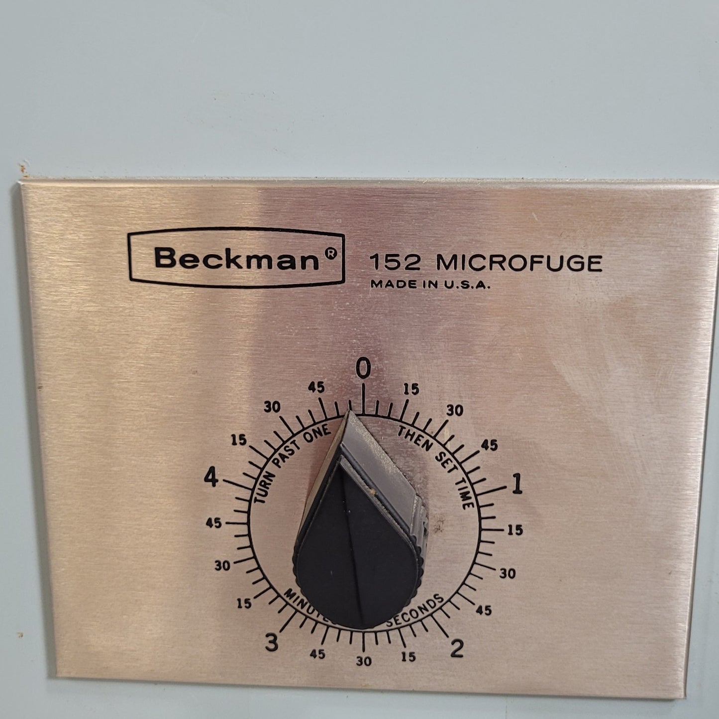 Tested Works Beckman 152A Lab Laboratory Microfuge Centrifuge Tube Spin