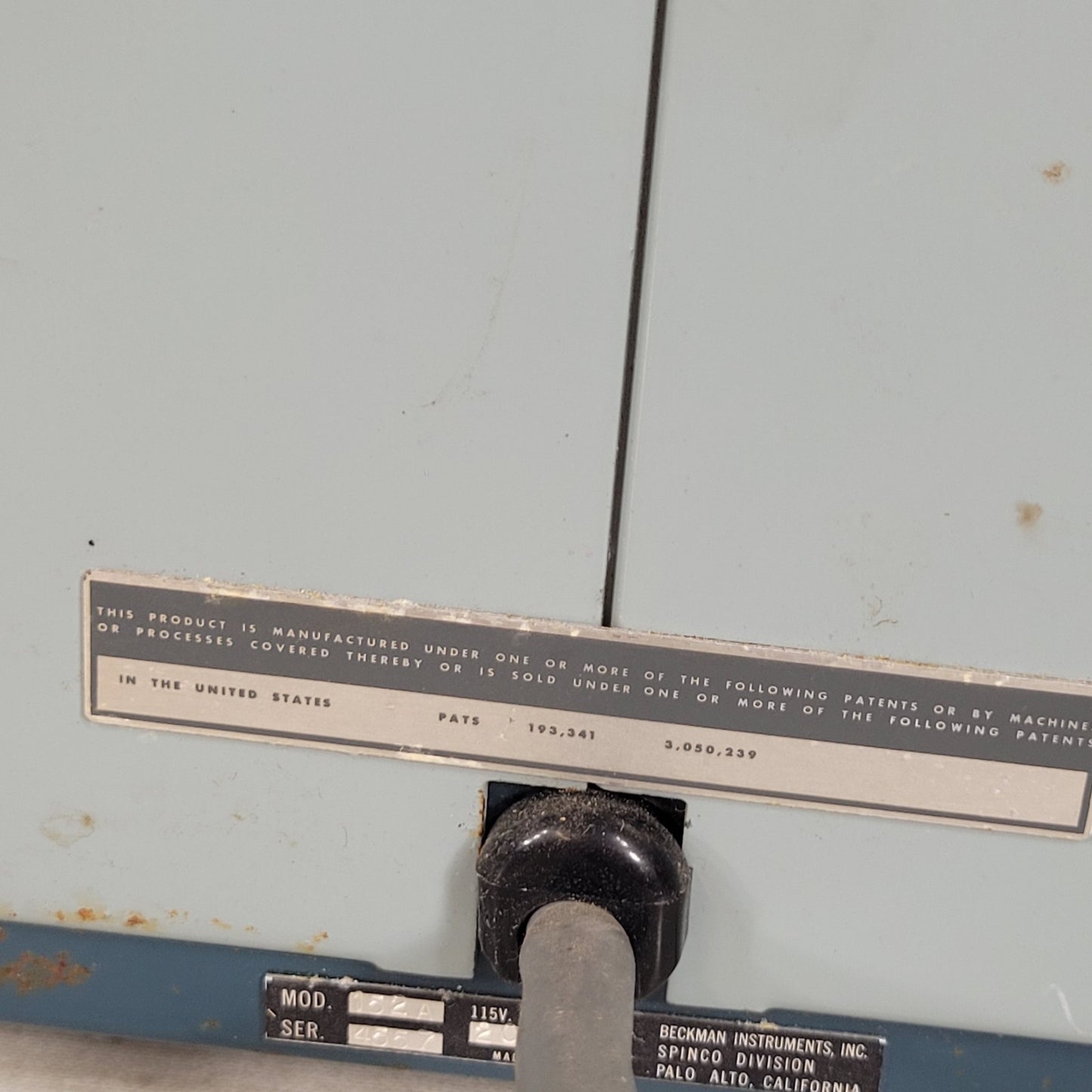 Tested Works Beckman 152A Lab Laboratory Microfuge Centrifuge Tube Spin